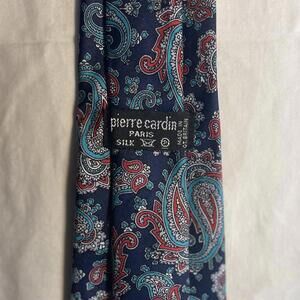 Vintage 70s Pierre Cardin 100% Silk Made in Britain Tie